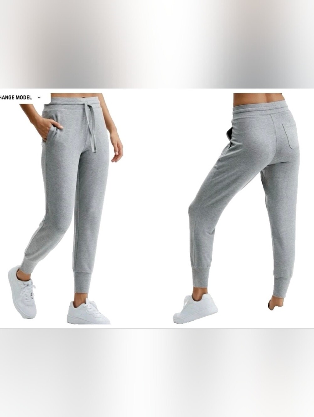 FABLETICS Daria Joggers Grey Sweatpants Size Medium
